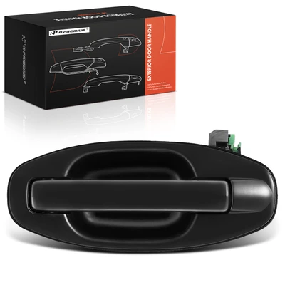 Rear Driver Black Exterior Door Handle