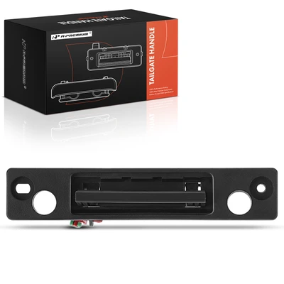 Rear Tailgate Textured Black Tailgate Handle