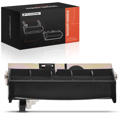 Rear Textured Black Liftgate Handle