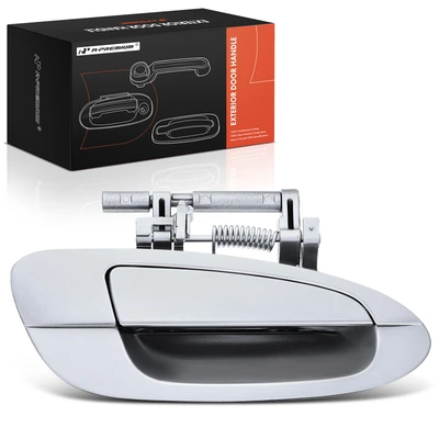 Rear Passenger KY1 Silver Exterior Door Handle