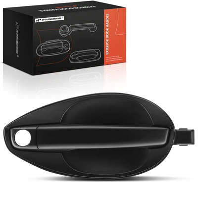 Front Passenger Primed Black Exterior Door Handle