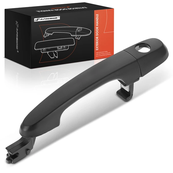 Front Passenger Black Exterior Door Handle for 2005-2010 Kia Sportage