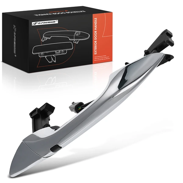 Front Passenger Chrome Exterior Door Handle for 2011-2016 Hyundai Elantra