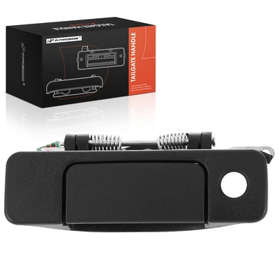 Textured Black Liftgate Latch Handle
