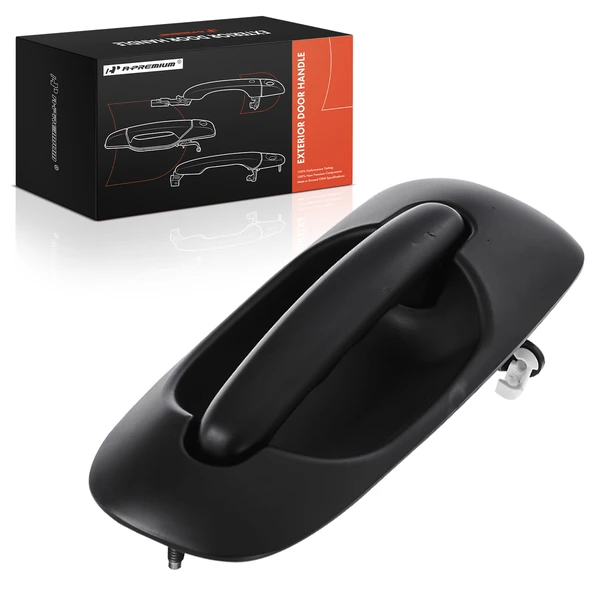 Front Passenger Black Exterior Door Handle for 2001-2007 Chrysler Town & Country