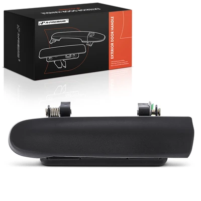 Front Driver Textured Black Exterior Door Handle