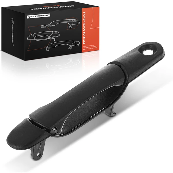 Rear Passenger Textured Black Exterior Door Handle for Ford Windstar 1995-1998