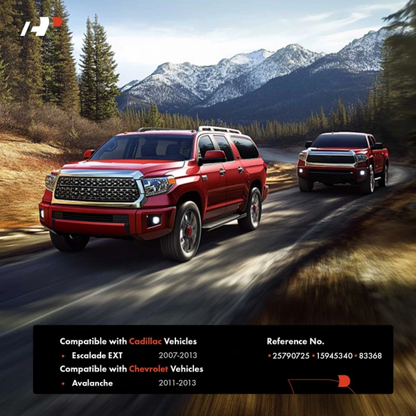 Rear Chrome Tailgate Handle with Power Switch for Chevy Avalanche 11-13 Cadillac