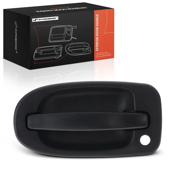 Rear Passenger Texture Black Exterior Door Handle for Chevrolet Pontiac Buick