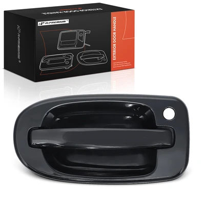 Front Passenger Smooth Black Exterior Door Handle