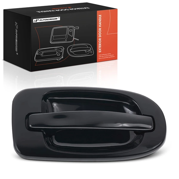 Rear Driver Smooth Black Exterior Door Handle for Chevy Venture Pontiac Montana