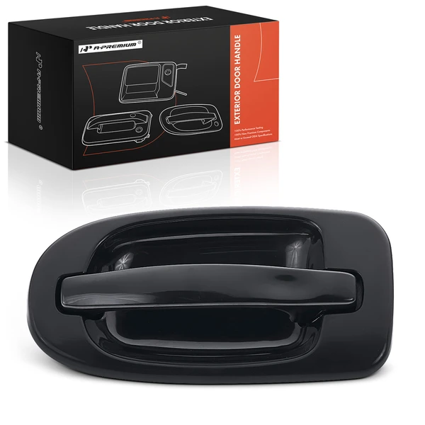 Rear Passenger Smooth Black Exterior Door Handle for Chevy Venture Pontiac Olds