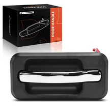 Rear Driver Chrome Black Exterior Door Handle for 2003-2009 Hummer H2