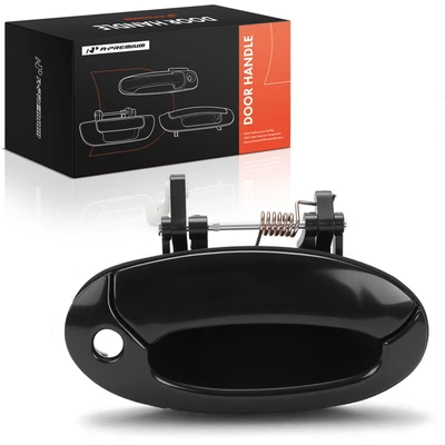 Front Passenger Side Exterior Door Handle with Keyhole