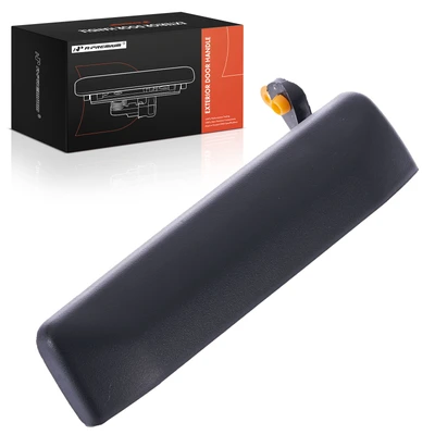 Front Driver Textured Black Exterior Door Handle