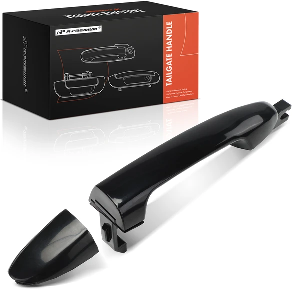 Rear Driver Primed Black Exterior Door Handle for Kia Spectra 2004-2009 Spectra5