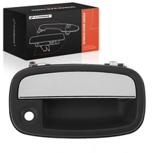 Front Passenger Chrome & Black Texture Exterior Door Handle for 1995-1997 Kia Sportage