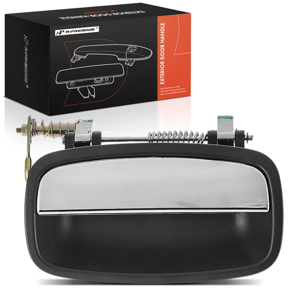 A-Premium APDHO2300TW Exterior Door Handle Rear Right Passenger Side