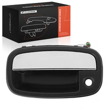 Front Driver Chrome & Black Exterior Door Handle for 2000-2002 Kia Sportage