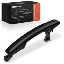 Rear Passenger Primed Black Exterior Door Handle with Cover for 2014-2019 Kia Soul