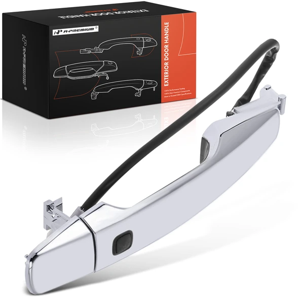 Rear Passenger Chrome Exterior Door Handle for 2008-2011 2013-2015 Lexus LX570