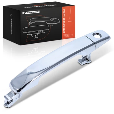 Front Driver Chrome Exterior Door Handle with hole