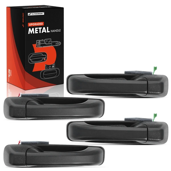 4 Pcs Front & Rear Exterior Door Handle for Ram 1500 Dodge Ram 2500 Upgraded Metal