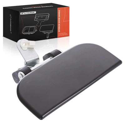 Rear Driver Black Exterior Door Handle