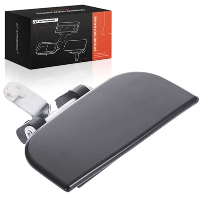 Rear Passenger Black Exterior Door Handle