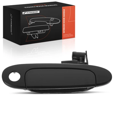 Front Passenger Black Exterior Door Handle
