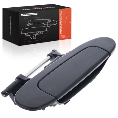 Rear Passenger Smooth Black Exterior Door Handle