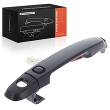 Front Driver Primed Black Exterior Door Handle