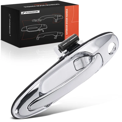 Front Driver Chrome Exterior Door Handle
