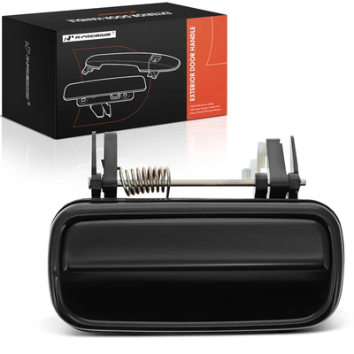 Rear Driver Black Exterior Door Handle