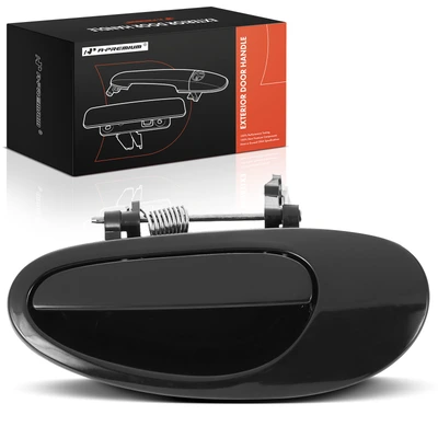 Rear Driver Black Exterior Door Handle