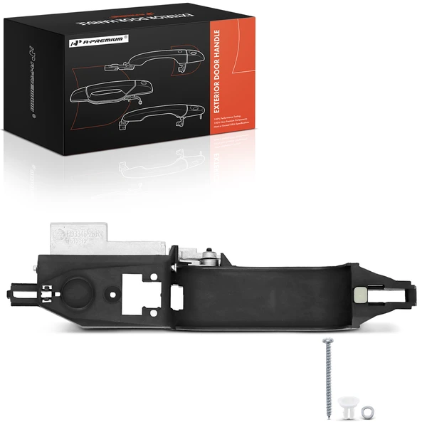 Rear Passenger Black Exterior Door Handle Bracket for Ford Focus 2008-2011