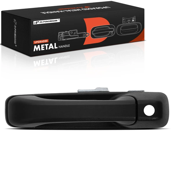 Upgraded Metal Front Driver Exterior Door Handle with Keyhole for 2006-2010 Jeep Commander