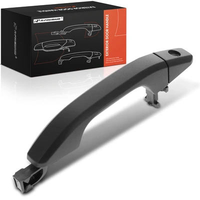 Front Driver Texture Black Exterior Door Handle