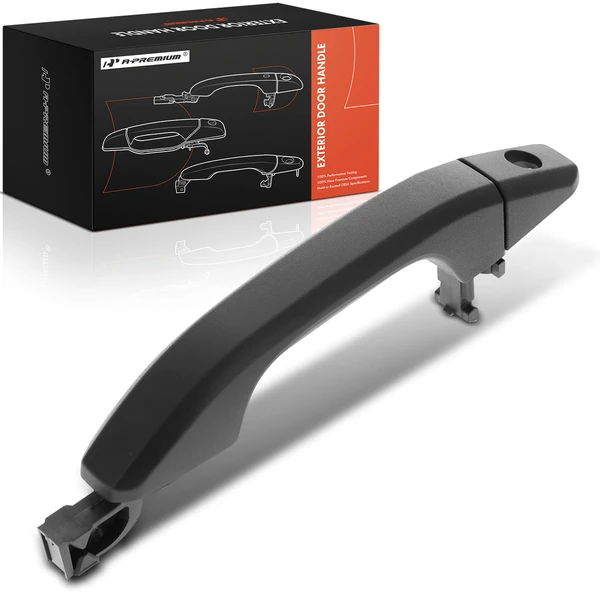 Front Driver Texture Black Exterior Door Handle for 2019-2024 Chevrolet Silverado 1500