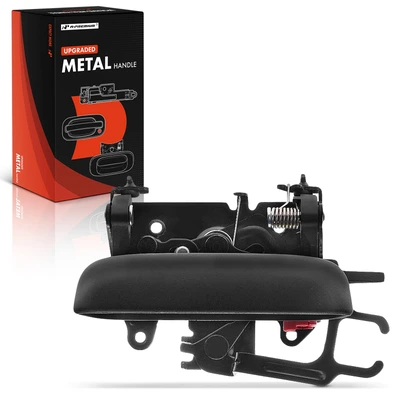 Rear Upgraded Metal Tailgate Smooth Black Handle
