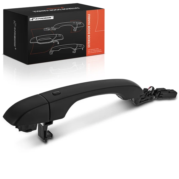 Front Passenger Black Exterior Door Handle for Chrysler 300 11-20 Dodge Journey