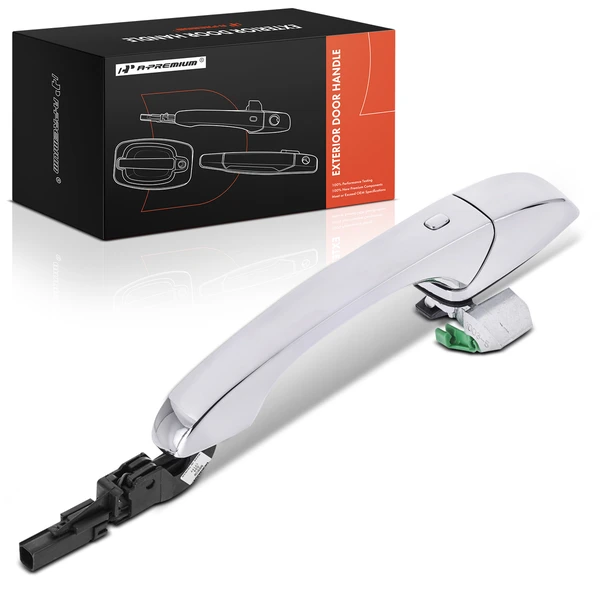 Front Passenger Chrome Exterior Door Handle for Dodge Durango 2011-2017