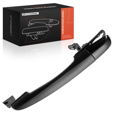 Rear Driver Black Exterior Door Handle