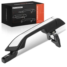 Rear Passenger Black & Chrome Exterior Door Handle