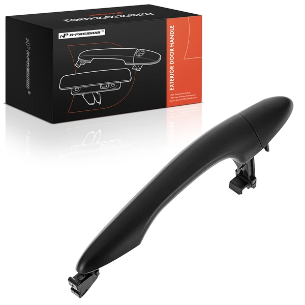 Black Plastic Exterior Door Handle for 2011-2016 Kia Sportage