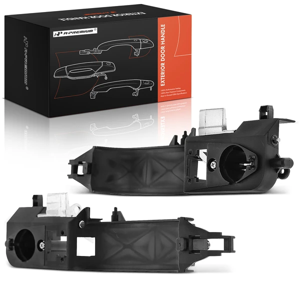 2 Pcs Front Exterior Door Handle Reinforcement for 2002-2007 Ford Focus