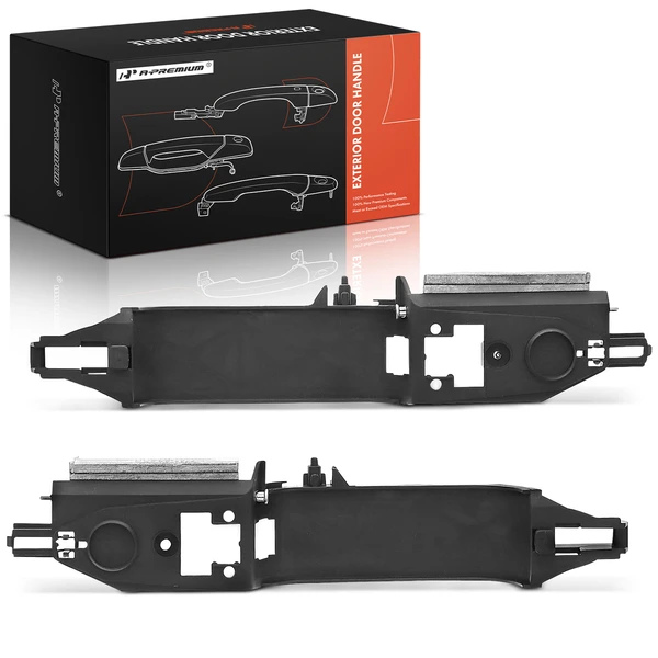 2 Pcs Rear Exterior Door Handle Reinforcement for 2002-2007 Ford Focus