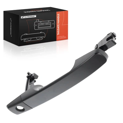 Rear Cargo Door Textured Black Exterior Door Handle