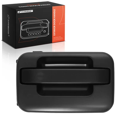Smooth Black Exterior Door Handle
