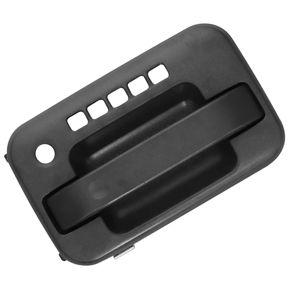 Front Driver Textured Black Exterior Door Handle with Keypad Hole for 2009-2014 Ford F-150
